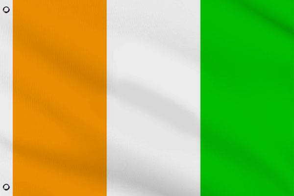 Drapeau Côte d'Ivoire - Acheter drapeaux ivoiriens pas cher
