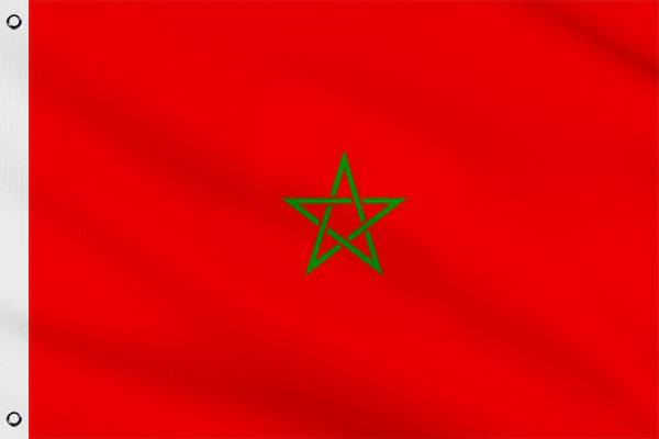Drapeau Maroc - Drapeau Officiel pour mât