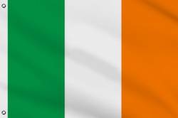 Drapeau Rpublique d'Irlande 30 x 45 cm