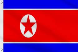 Drapeau Corée du Nord 90 x 150 cm