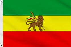 Drapeau Ethiopie avec Lion 90 x 150 cm