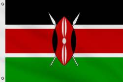 Drapeau Kenya 90 x 150 cm