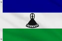 Drapeau Lesotho 2006-Prsent 90 x 150 cm