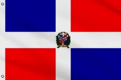 Drapeau République Dominicaine 90 x 150 cm