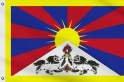 Drapeau Tibet 90 x 150 cm