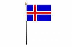 Drapeau de Table Islande