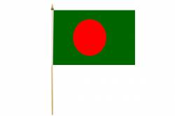 Drapeau avec Hampe Bangladesh 30 x 45 cm