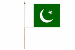 Drapeau avec Hampe Pakistan 30 x 45 cm