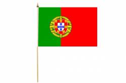 Drapeau avec Hampe Portugal 30 x 45 cm