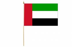 Drapeau avec Hampe Emirats Arabes Unis 30 x 45 cm