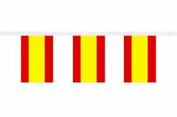 Guirlande 9 mtres de 30 Drapeaux 15 x 22.5 cm Espagne