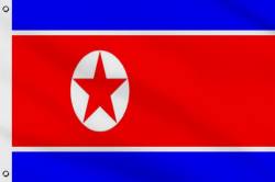 Drapeau Core du Nord 60 x 90 cm