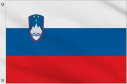 Drapeau Slovnie 60 x 90 cm