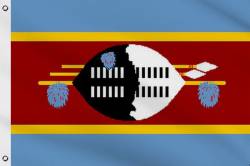 Drapeau Swaziland 60 x 90 cm
