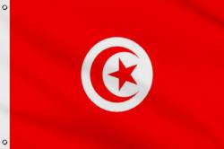 Drapeau Tunisie 60 x 90 cm