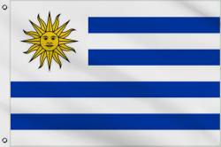 Drapeau Uruguay 60 x 90 cm