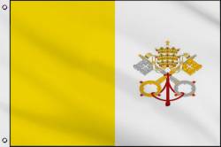 Drapeau Cit du Vatican 60 x 90 cm