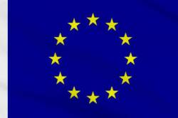 Drapeau Union Europenne 60 x 90 cm avec fourreau