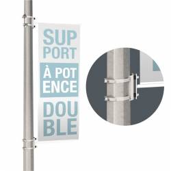 2 Potences de rue pour lampadaires